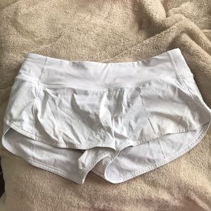 Lululemon white shorts